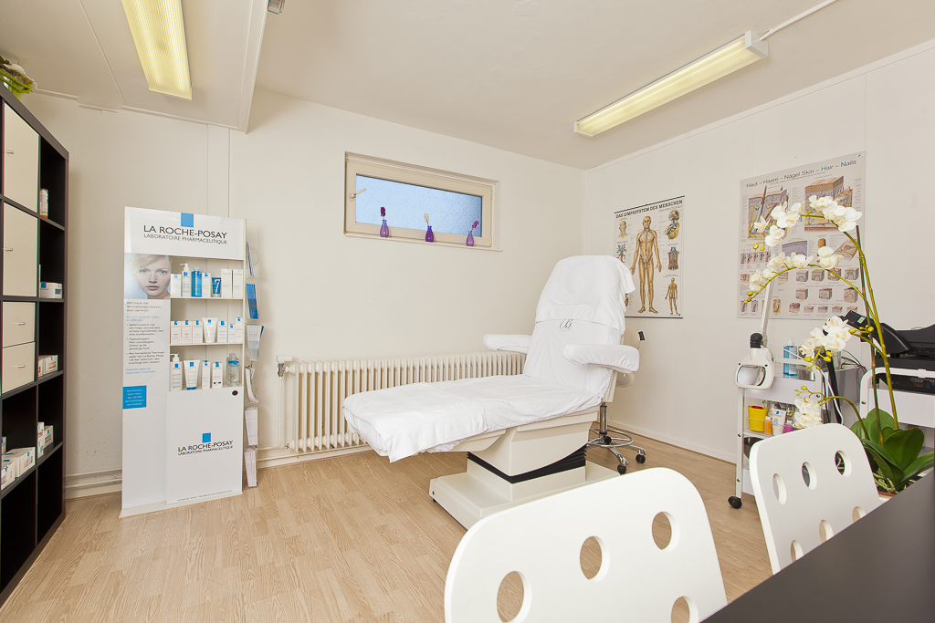 De behandelruimte van Huid- en Oedeemtherapie Doetinchem